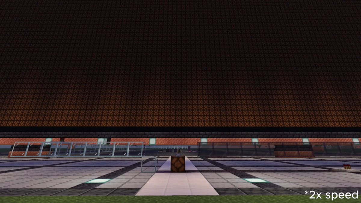 GPT-6 Astra在Minecraft中制作可工作的屏幕，显示OpenAI标志变体。