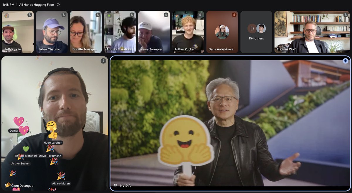 Hugging Face宣布被Nvidia收购，将继续开源AI愿景。