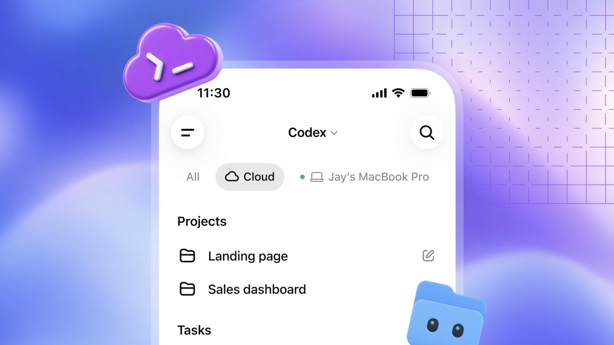 OpenAI 在 DevDay 发布全新 Codex Cloud,支持可复用环境和常驻在线主机。