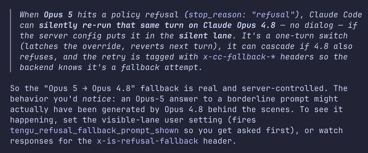 Opus 5静默回退到Opus 4.8