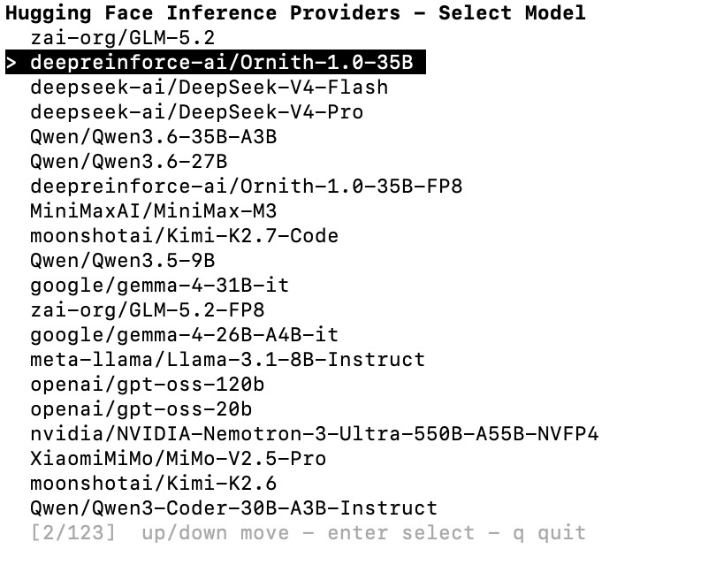 Ornith-1.0-35B模型在HuggingFace Claude上线