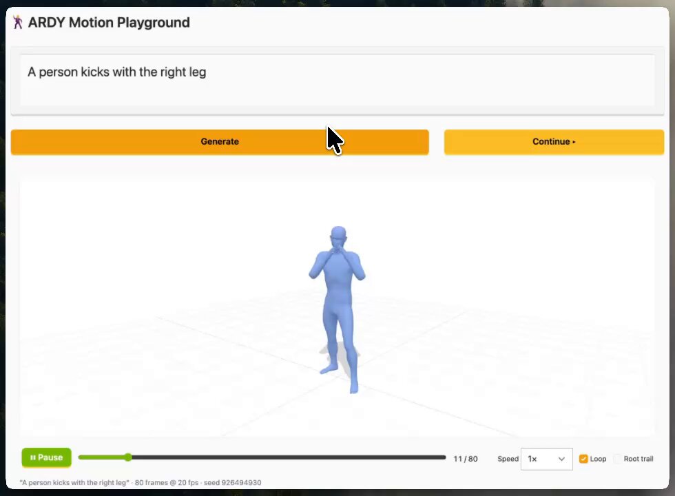 NVIDIA ARDY：实时开源AI动画生成