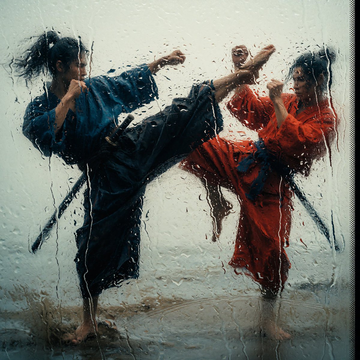 发布Krea 2 LoRA雨窗风格模型