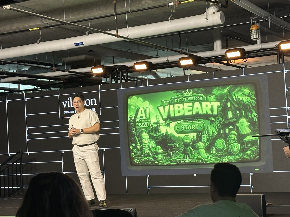 作者在Replit活动Vibecon第二天获得灵感