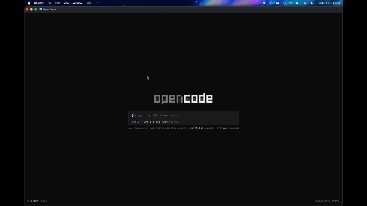 opencode v2新增插件，可在TUI中查看issue/PR