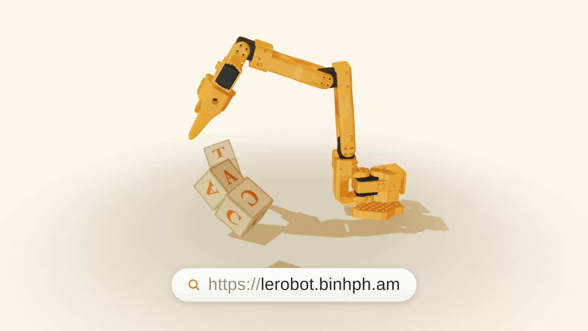 使用浏览器实现物理AI，设计3D场景并训练ACT模型。