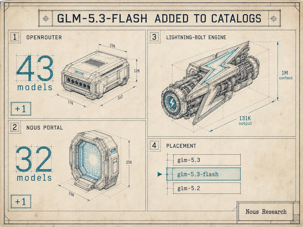 GLM-5.3 Flash现已可用，可继续使用
