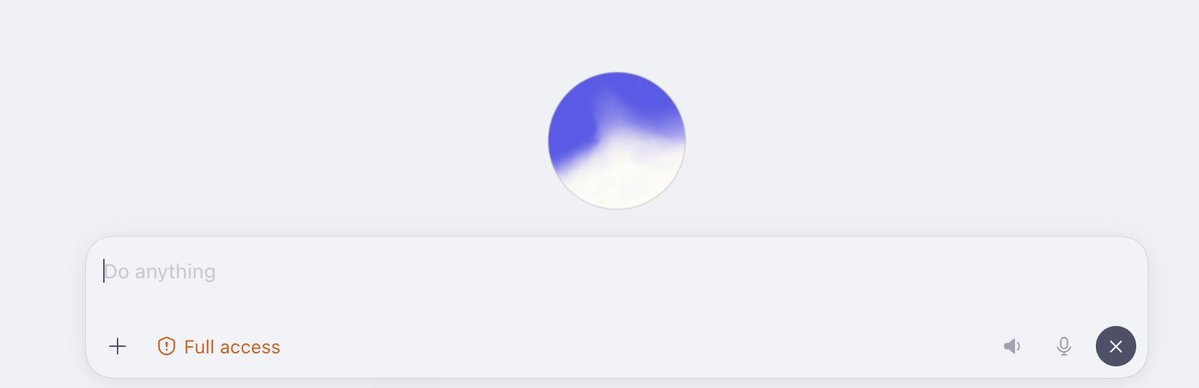 用户试用Codex语音模式，感觉非常棒
