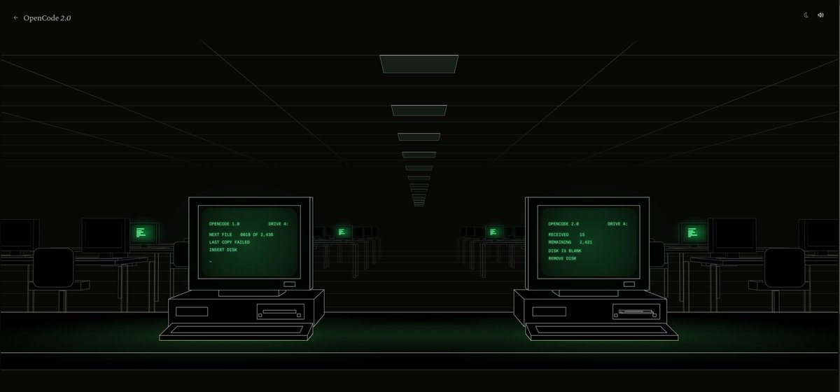作者表示 OpenCode 2.0 博客文章撰写进展顺利