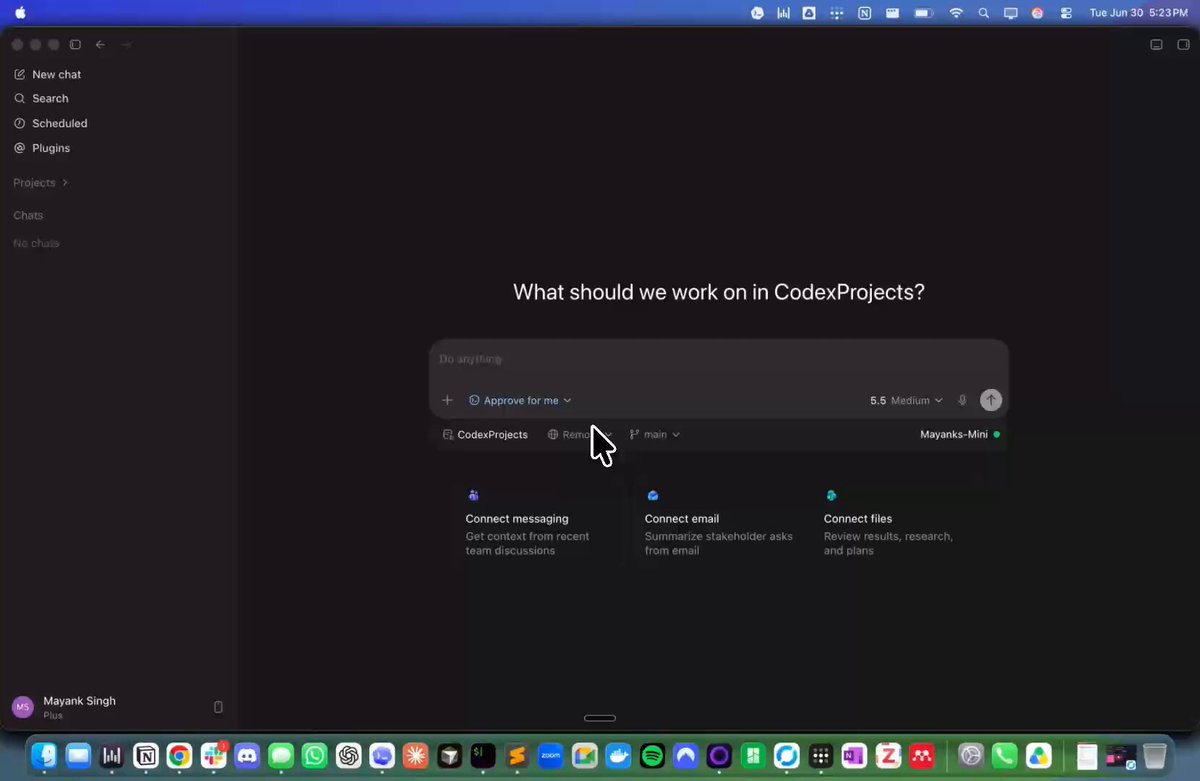 远程控制codex app技巧分享