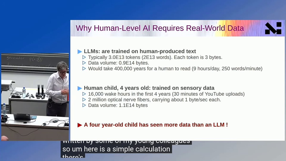 LeCun 称仅靠扩大 LLM 规模无法实现 AGI，智能关键是快速学习适应。