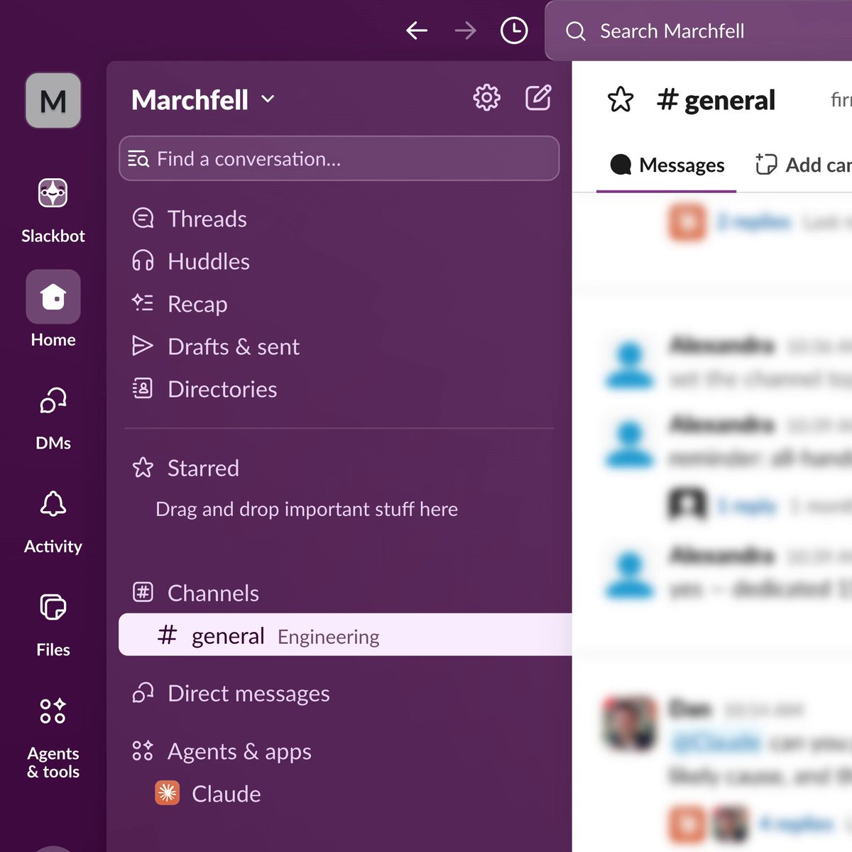 Slack 群组私信现可直接添加 Claude,线程内持续跟进并可用个人连接器