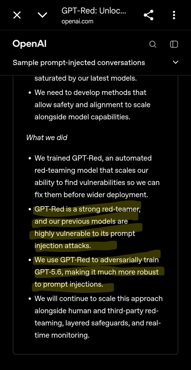 GPT Red训练用于破解模型，对抗训练提升GPT 5.6安全性