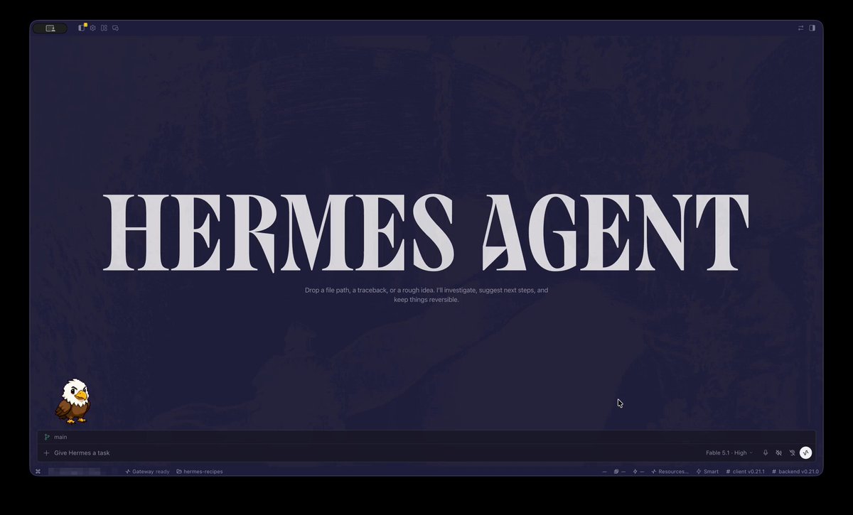 Hermes Desktop 内置浏览器新增评论模式,可把标注元素连同选择器与样式喂给 agent