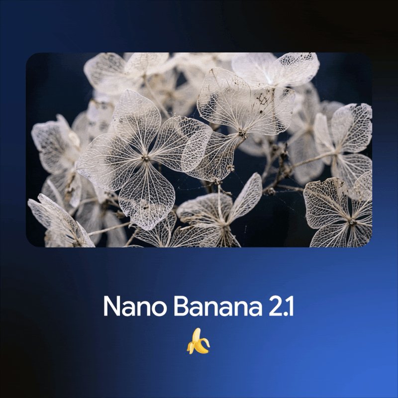 Google 发布图像生成与编辑模型 Nano Banana 2.1,视觉设计等能力全面提升