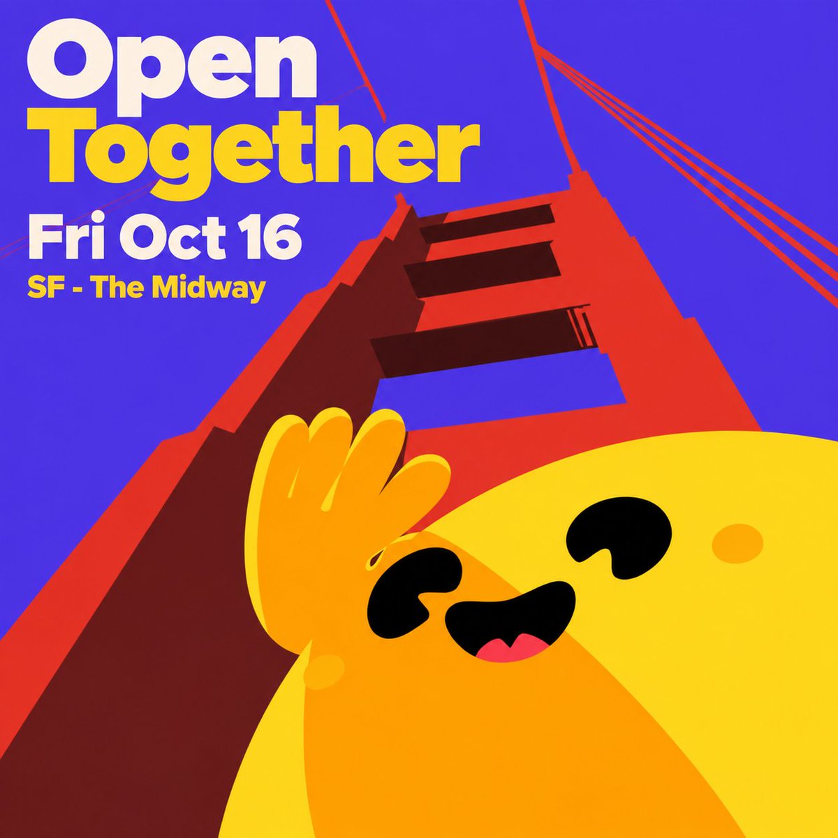 号召 AI 构建者参加旧金山 Open Together 开源 AI 活动