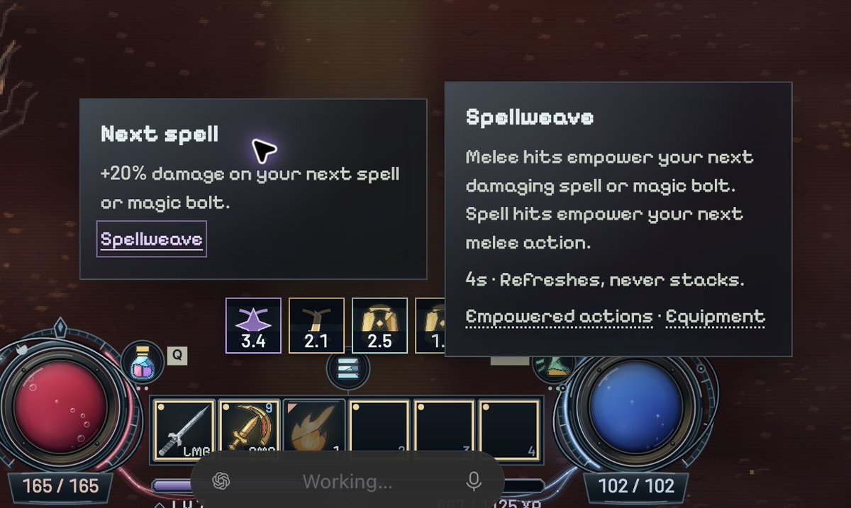 作者称 Evergrow 已复杂到可以支持嵌套 tooltip