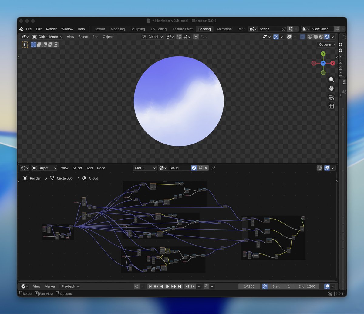 ChatGPT shader更新，使用Blender和Codex翻译材质到Metal和WebGL。