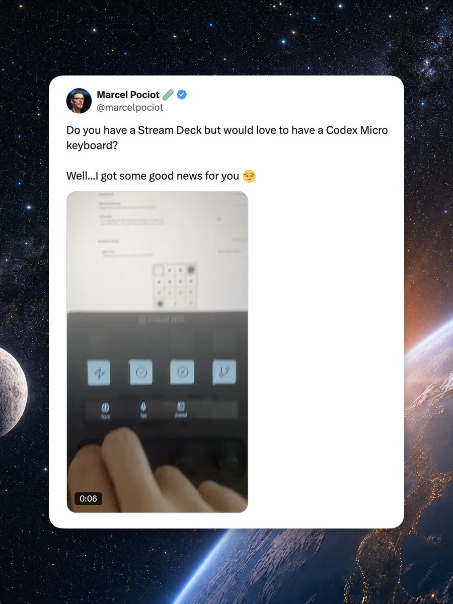 Codex Micro售罄，作者鼓励社区自建并送奖品