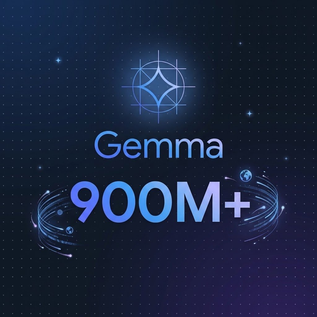 Gemma模型家族下载量突破9亿