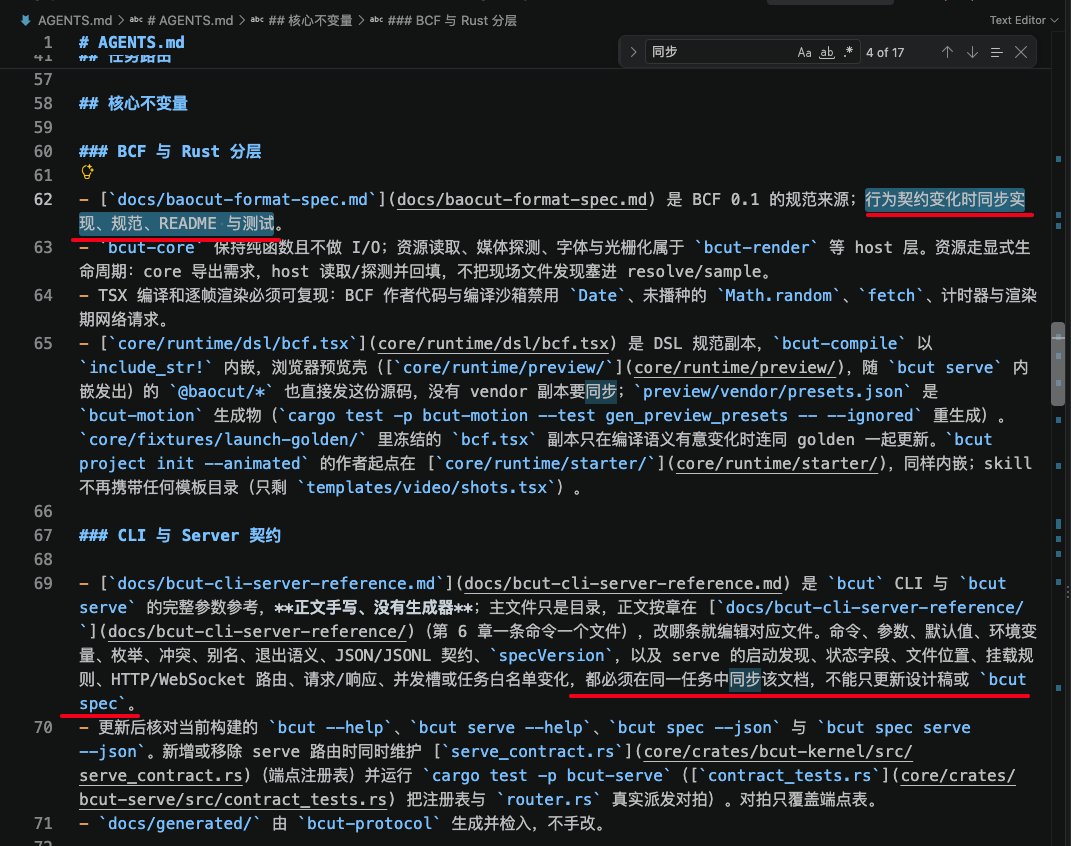 分享文档管理实践:docs 目录统一存放、渐进式披露、AGENTS.md 强制同步更新