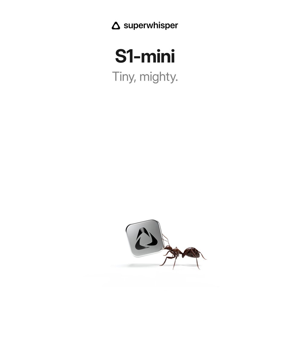 推出开源0.6B语言模型S1-mini，支持设备端处理。