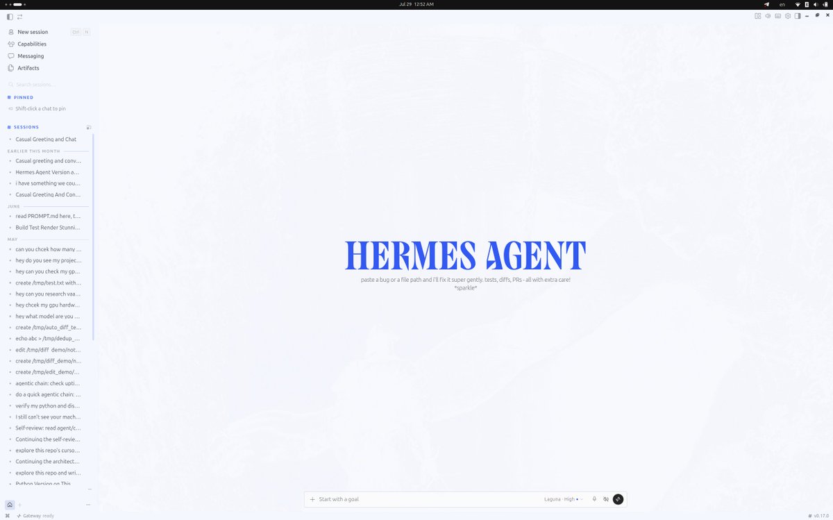Hermes Agent桌面版评测：本地模型流畅运行，GUI优于CLI