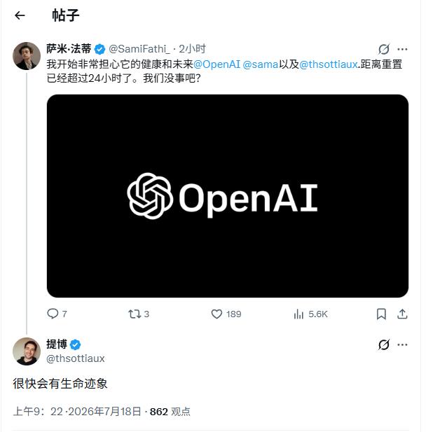 Codex可能再次重置