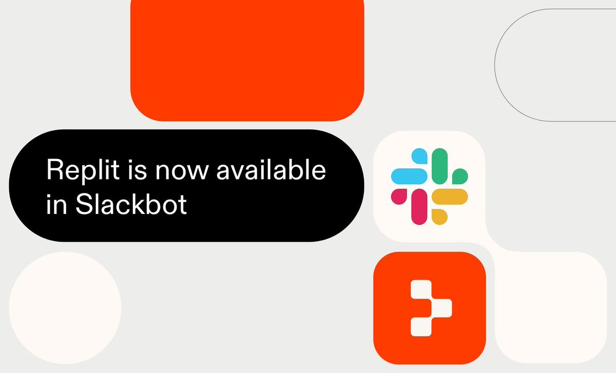 Replit集成到Slack，可通过Slackbot对话构建应用