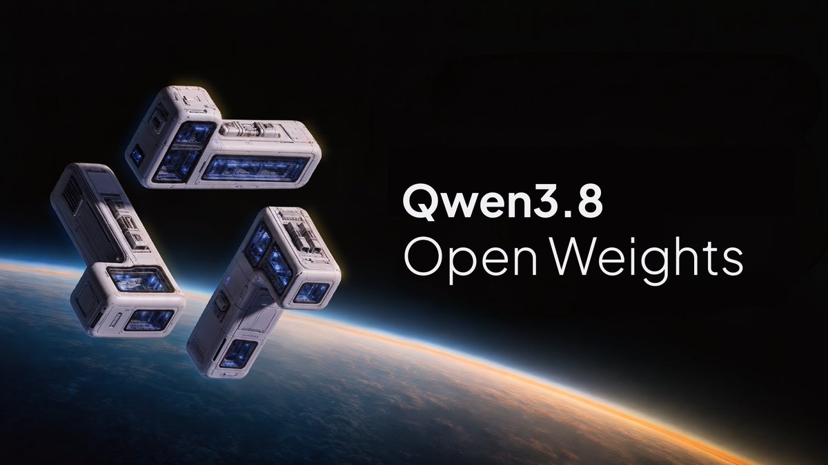 Qwen 开源 Qwen3.8-27B 等模型权重，性能强劲，支持本地部署。
