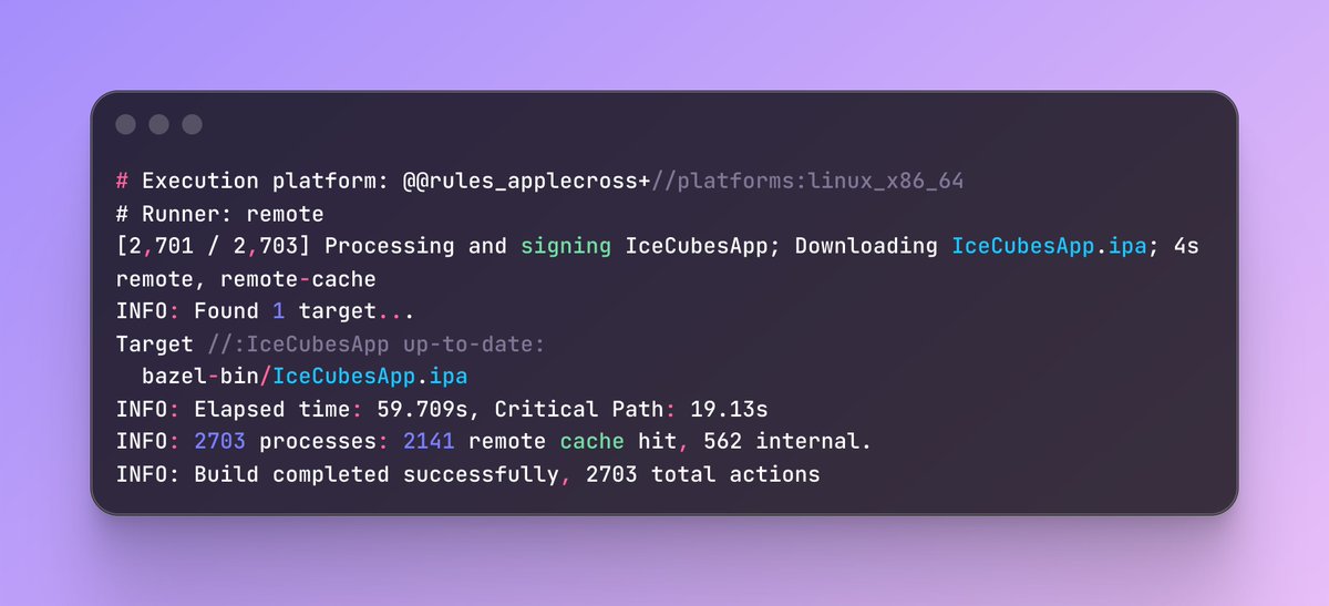从Linux编译构建iOS应用，使用Bazel和分布式Linux工作节点