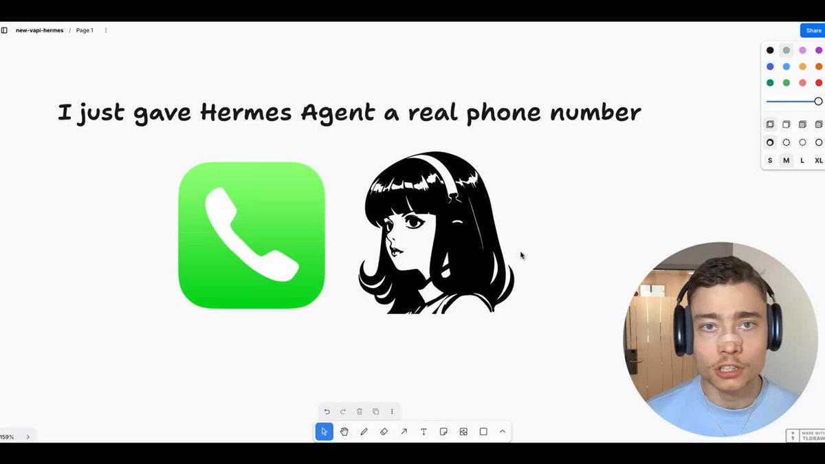 为Hermes Agent分配电话号码，实现自动呼叫和任务执行
