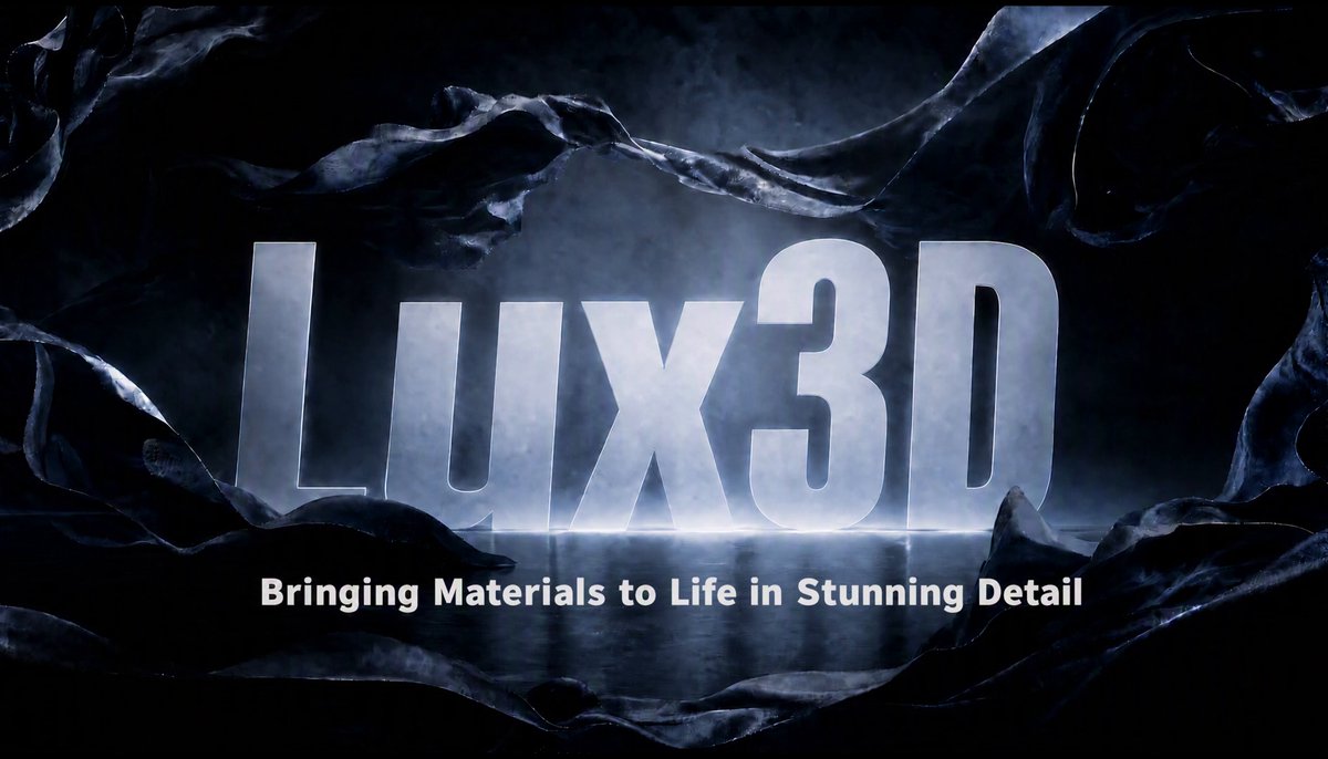 Manycore Tech 发布新 3D 生成模型 Lux3D，20 秒生成 3D。