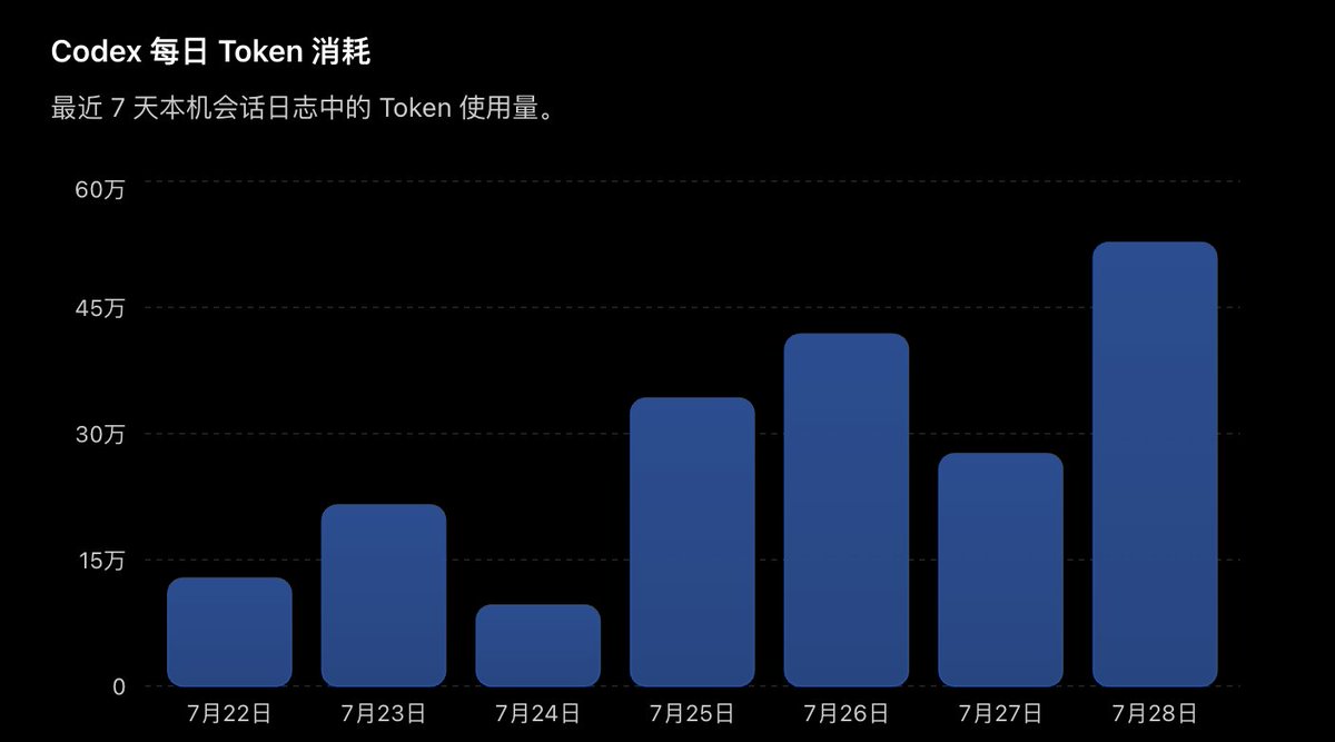 如何统计Codex每日Token消耗量