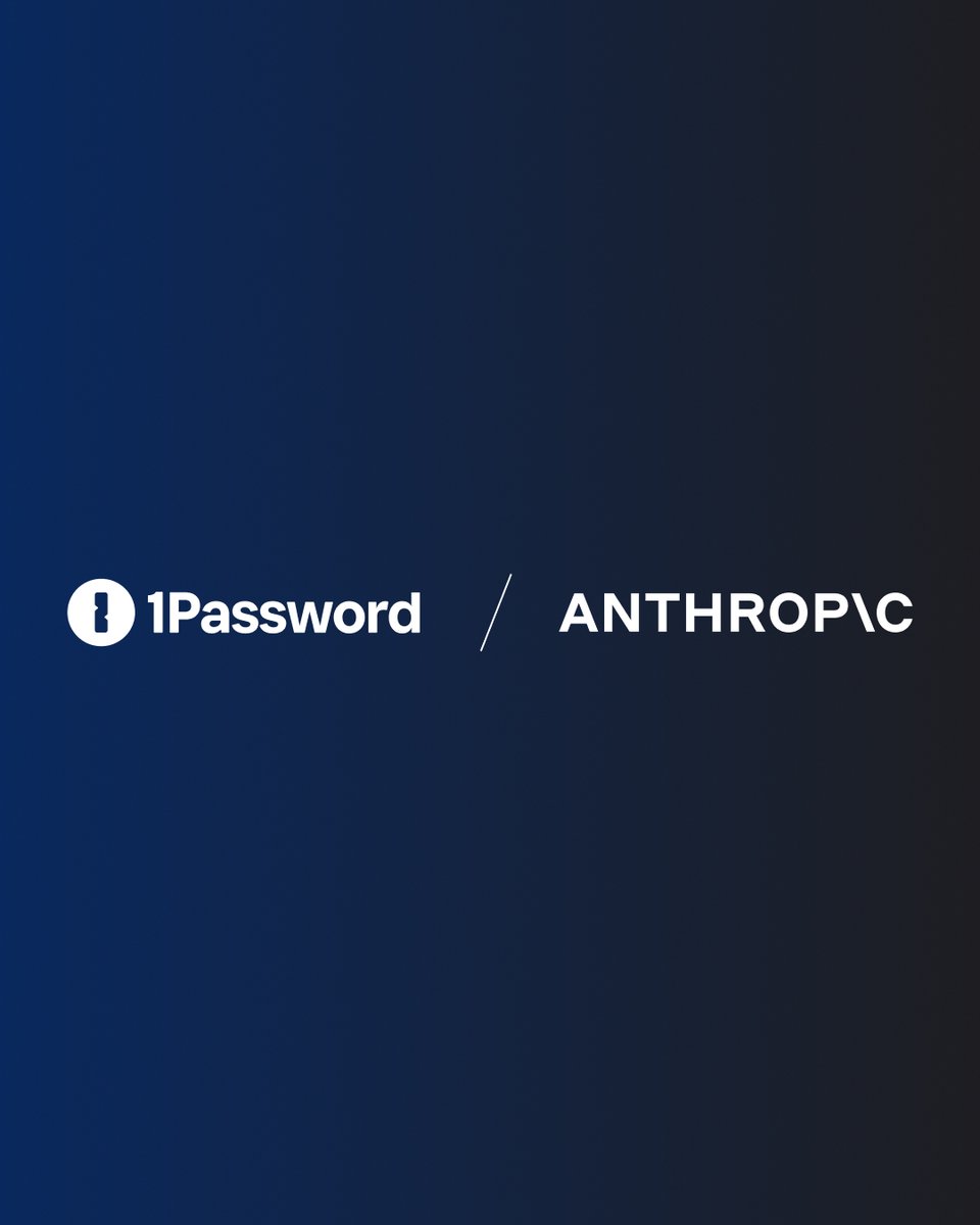 1Password与Anthropic合作，让Claude安全使用存储凭证