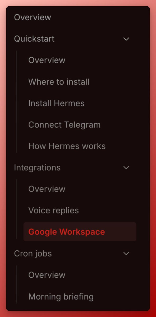 教家长和孩子设置Hermes模型，讨论主题和Google集成