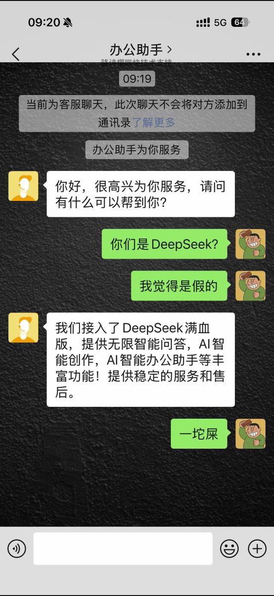 吐槽山寨DeepSeek会员，提醒防骗