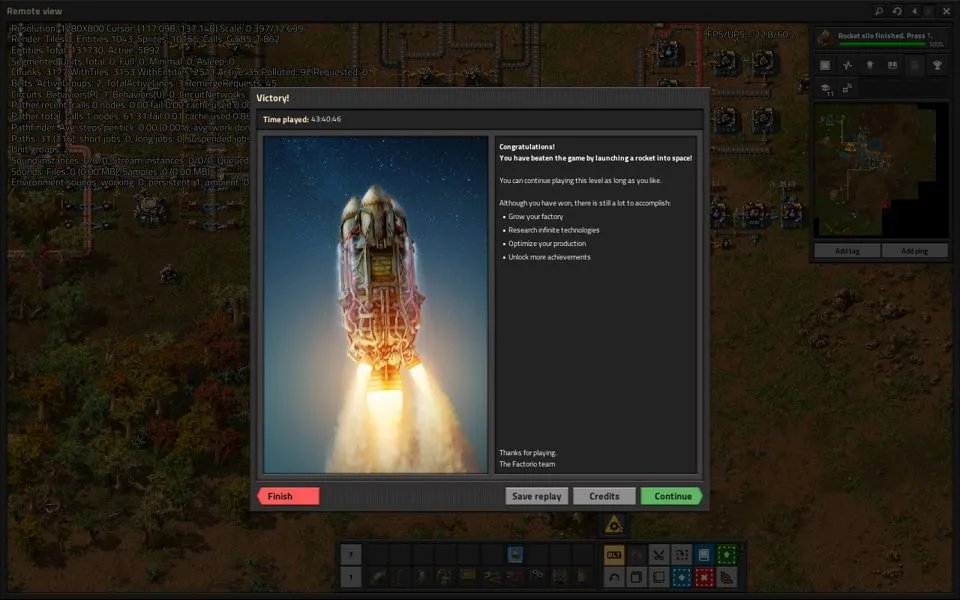 GPT-6 Astra 在开启敌人的标准 Factorio 局中通关,API 成本约 4500 美元