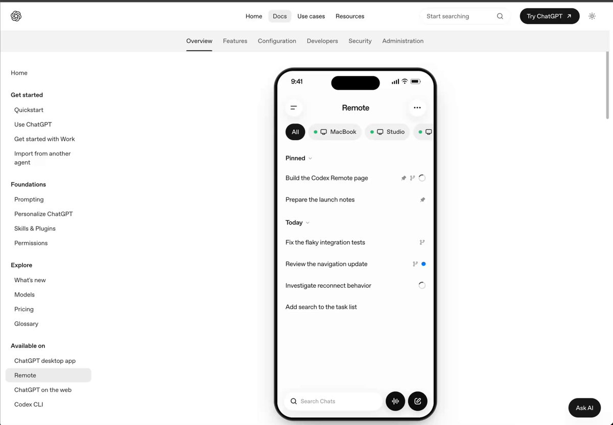 为Remote应用发布新页面,支持浏览器在线演示